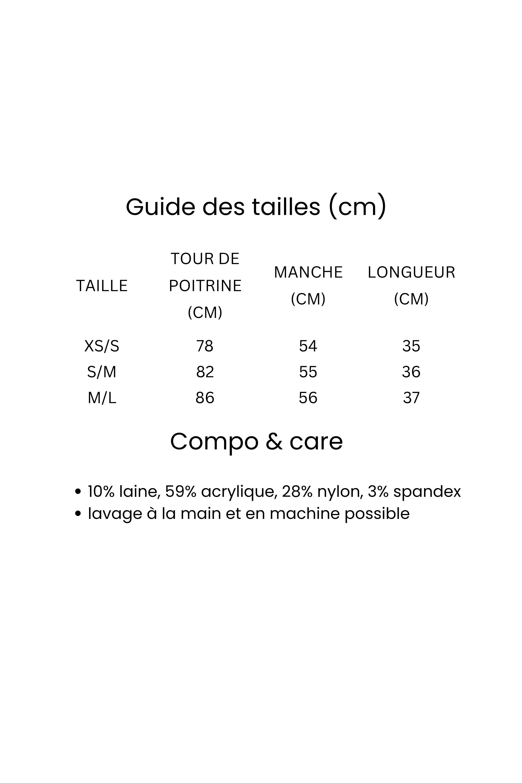Haut raccourci en maille bouclette - cerise