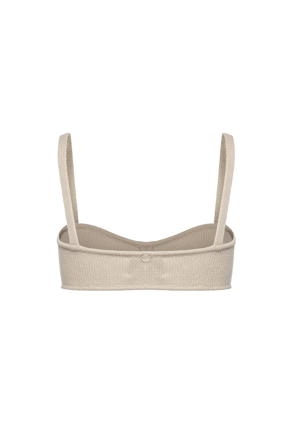 Clearance | Brassière en Pur Cachemire - Sable