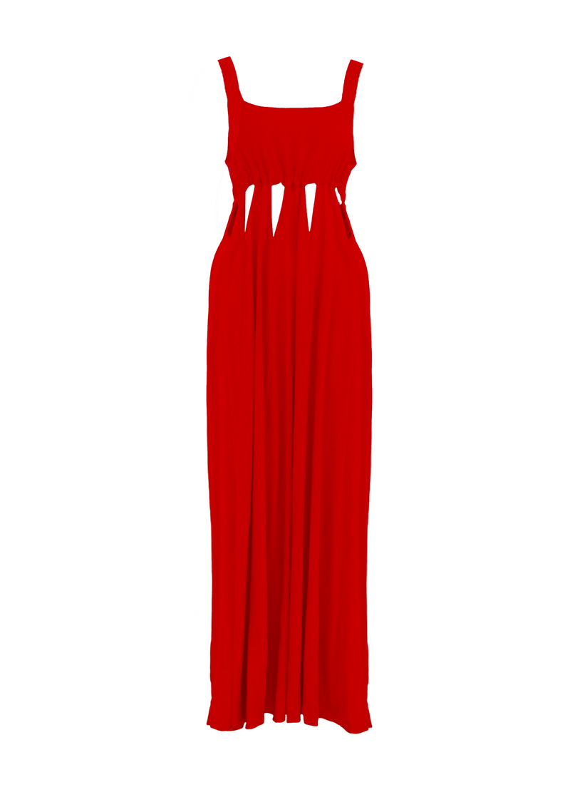 Robe Maxi Hebe Rouge